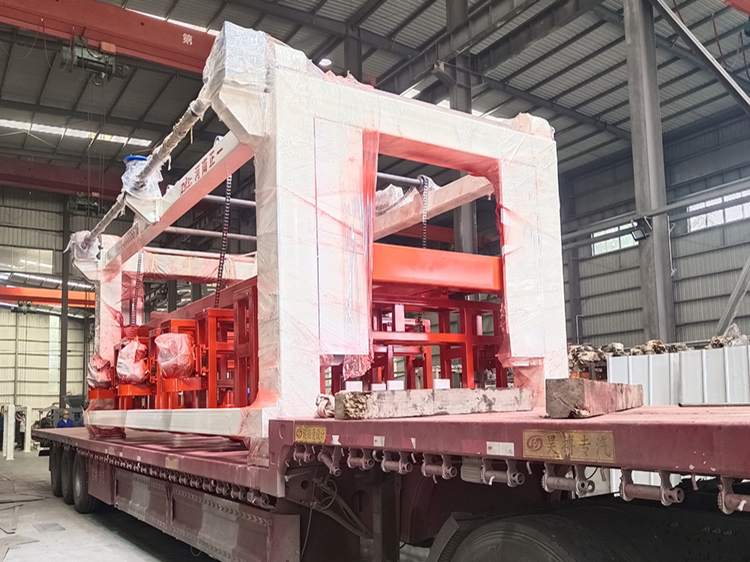 New cutting unit delivery site